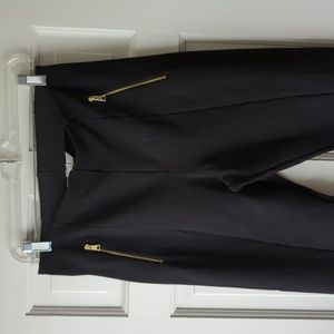 H&M Ponte Knit Seam Leggings With Zipper pockets